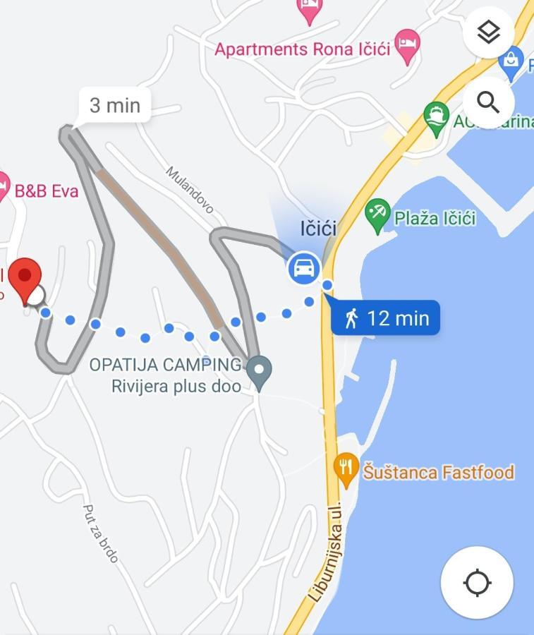 Apartments Skorup Ičići Kültér fotó