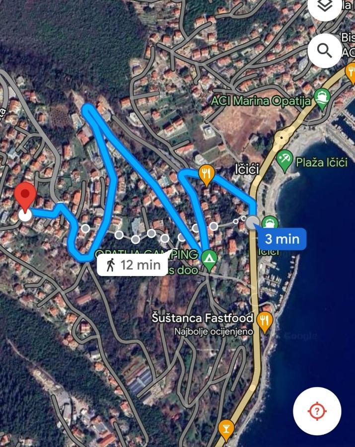 Apartments Skorup Ičići Kültér fotó